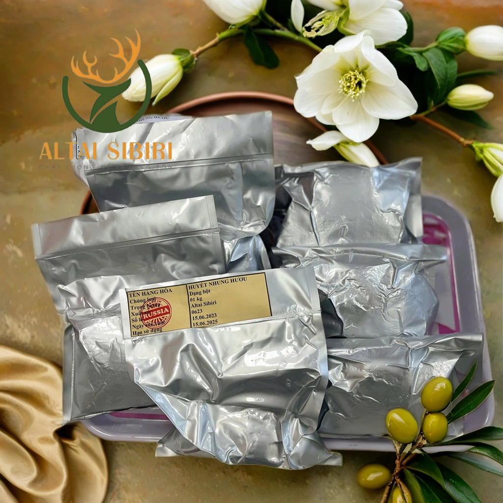 Huyết Nhung Hươu Khô Sibiri (pantogematogen)